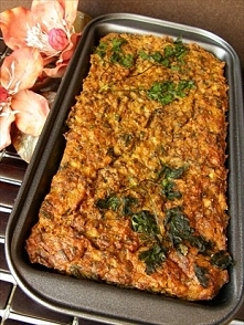 Pasztet jajeczno pieczarkowy