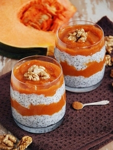Dyniowy pudding chia