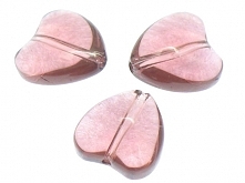 Koraliki Szklane Serduszka