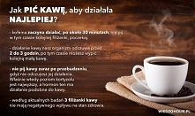 Jak i kiedy pić kawę, aby działała najlepiej?