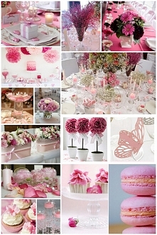 Wesele z motywem: "Z miłości do różu" cz.2