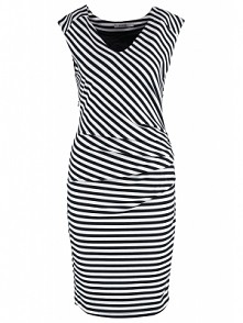 India - Sukienka Letnia Kaffe - Midnight Marine