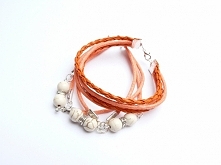 DIY Kurs - Brzoskwiniowe Bransoletki plus turkus