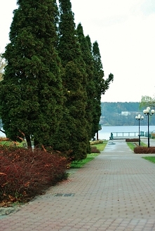 Mrągowo- widok na molo