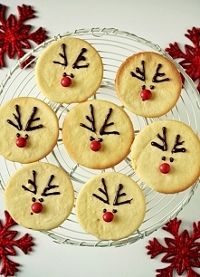 Ciasteczkowe Rudolfy