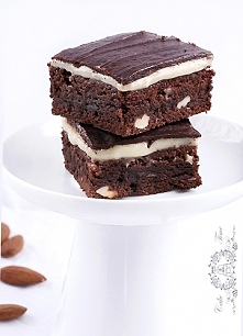 Brownies z marcepanem