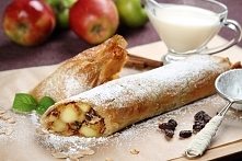 Szybki Strudel jabłkowy

Składniki na ciasto:
1 paczka mrożonego ciasta Philo – do kupienia we wszystkich dużych sklepach – szukajcie go w zamrażarkach obok ciasta francuskiego
...