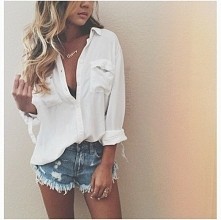 outfit, white, jeans, beautiful