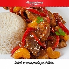 Schab marynowany po chińsku...