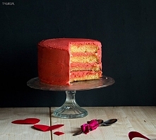 Pink cake.