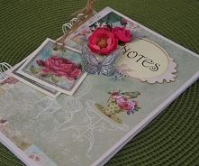 Notes, rękodzieło wytworzone przez Babskie Uroczysko