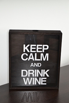 Skrzyneczka na korki po win...