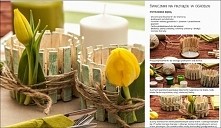 pomysł na stroik z gazetki tesco