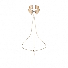 Kolia do krępowania- Nie ma rzeczy bardziej podniecającej mężczyznę, niż kobieta ubrana wyłącznie w elegancką biżuterię...