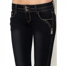 Jeansy rurki z zipem - 46,99zł - klik w zdjęcie
