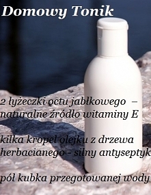 Mój domowy tonik, diy :)