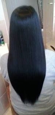 Idealnie wyprostowane włosy :)