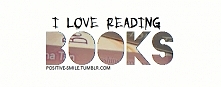 i love reading books <3