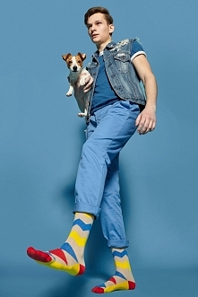 Kolorowe męskie socksy