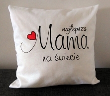 Poszewka ręcznie malowana z...