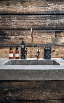 Industrial w łazience