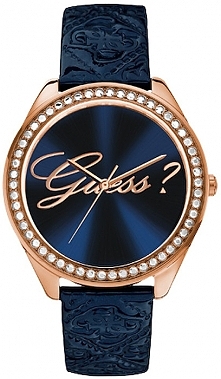 zegarek Guess z cyrkoniami,...