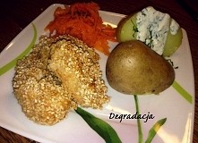 Pierś z kurczaka w sezamie :)  zapraszamy na naszego facebooka