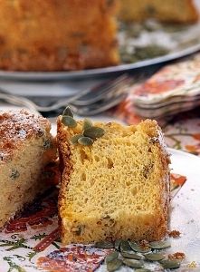 Gąbczaste ciasto dyniowe