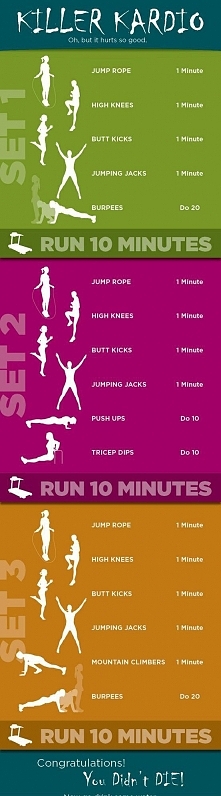 Trening kardio.
DO DZIEŁA:)