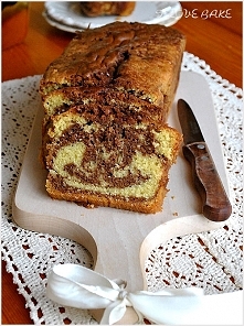 Ciasto marmurkowe z nutellą – przepis ilovebake.pl
