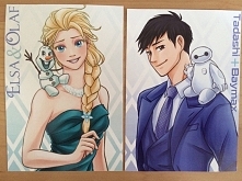 Ktoś ma talent *-*
Elsa z O...