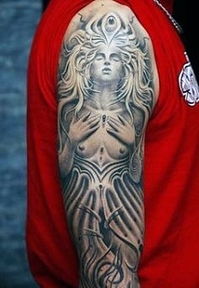 incredible arm tattoo for man