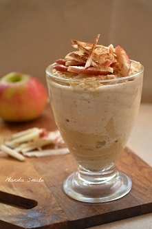 Jaglany krem szarlotkowy z ...