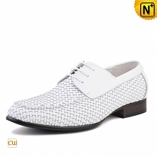 Cwmalls Mens Classics Woven Leather Oxfords CW750066