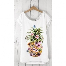 Bluzka z motywem kwiatowym - 21,99zł - klik w zdjęcie