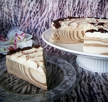 Zebra chałwowo-czekoladowa ...