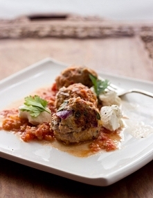 Pulpety w sosie pomidorowo-kokosowym