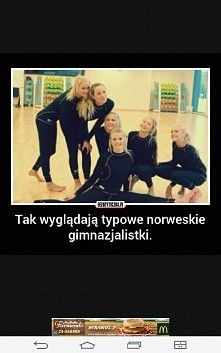 Norweskie gimnazjalistki