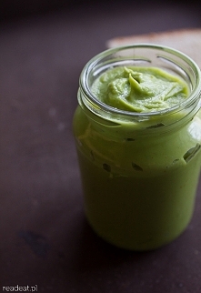 Wegański majonez z awokado