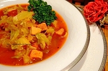 Bigos ugotowany na wędzonce...