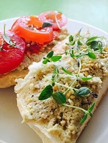 Słonecznikowa pasta kanapkowa Przepis po kliknięciu w zdjęcie (: