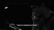 "I get so messed up in...