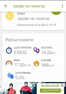 Pierwsza dłuższa jazda ;) pół drogi pod wiatr, drugie pół pod górkę, ale warto było <3 zaczynamy wakacje na sportowo :)