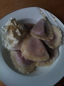 pierogi z jagodami