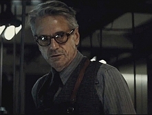 Jeremy Irons in Batman Vs Superman : Dawn of Justice Trailer.
