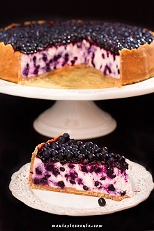 SERNIK JAGODOWY z nutką cynamonu. Najlepsze schłodzone ciasto na lato! przepis: maniapieczenia.com