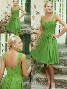 Green, Turquoise, Teal Bridesmaid Dresses Canada | Pickeddresses