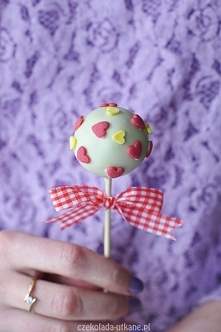 Cake pops – wersja na walentynki