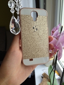 obudowa samsung galaxy s 3 i 4. brokatowe ;) zabłyśnij ;) blink blink