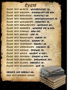 Tablica nowy pomysł na tekst